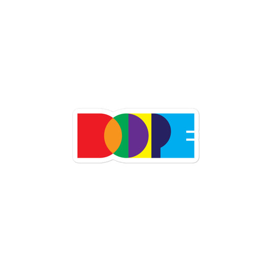 DOPE sticker