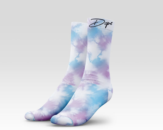 Stay DOPE Tie-Dye Socks